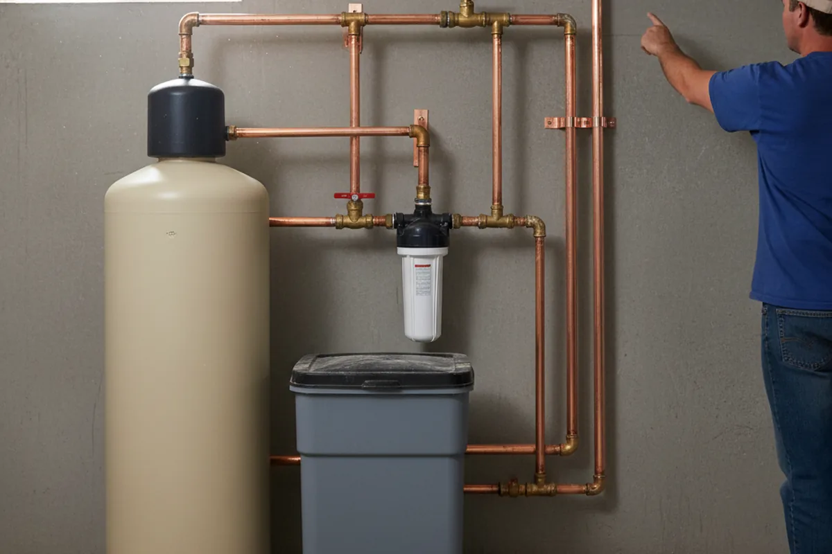 Whole-house water treatment system installed in New Derry